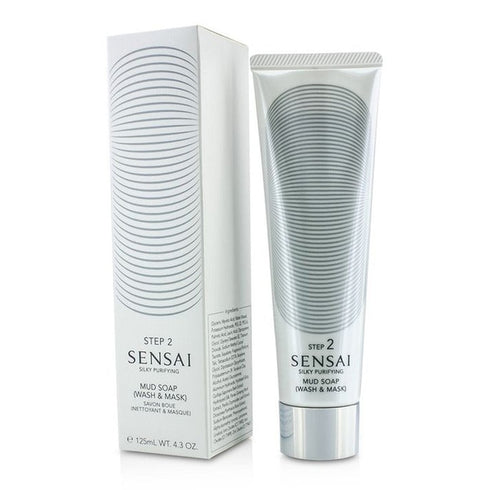 Kanebo Cosmetics Sensai Silky Purifying Mud Soap (Wash & Mask) 125ml